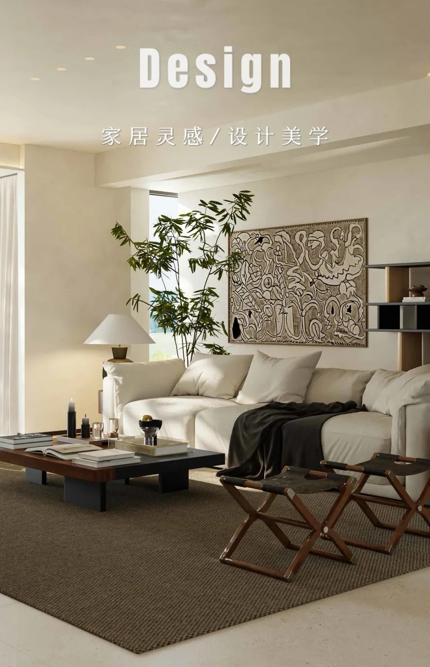 紫蓝| 三月精选效果图，让舒适与自在成为空间主角